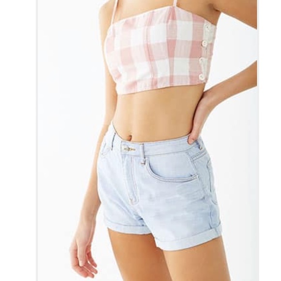 forever 21 high rise shorts